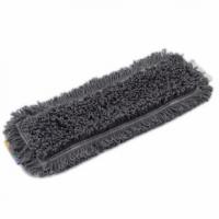 Моп плоский 40х13см хлопок ухо+карман серый (CN3040)