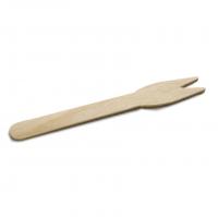 Вилка деревянная для фри 120мм