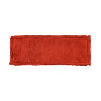 Моп плоский 40х13см микрофибра ухо+карман красный (MF2090)