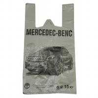 Пакет майка (27х49см) Mers Car серый 5гр 