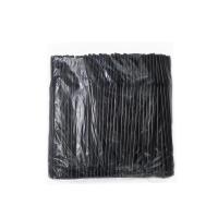 Трубочки коктейльные 8х240мм черные с гофрой "Джамбо" 250шт (Фарт)