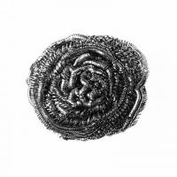 Губка для посуды металлическая "ТТ" Spiral нержавеющая 15гр