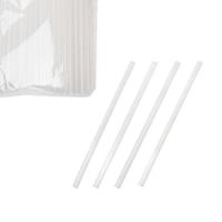 Трубочки коктейльные 5х125мм прозрачные прямые "MINI" 400шт (Фарт)