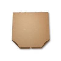 Коробка под пиццу 350х350мм бурая без печати 