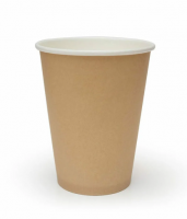 Стакан бумажный 350мл д/гор Крафт  (ГудКап)