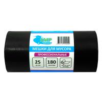 Мешки для мусора 180л 25шт SMP Профессиональные 55мкм (105х90см) ПВД 