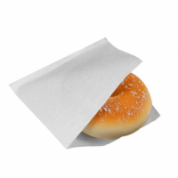 Пакет бумажный уголок белый 170 х140 мм 