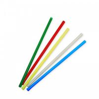 Трубочки коктейльные 8х240 цветные без изгиба 250шт 