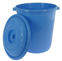 Бак для мусора "Милих" 50л с крышкой