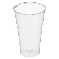 Стакан пластиковый 500мл Стандарт Пластик Эконом прозрачный