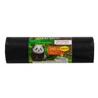 Мешки для мусора 240л 10шт ДиПас 40мкм (127х95см) ПВД 