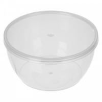 Банка 0,36л прозрачная c крышкой (Унипак)