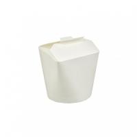 Короб бумажный под лапшу 500мл белый