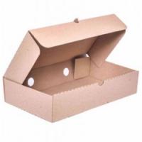 Короб-лодочка 285х160х60мм бурая без печати