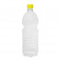 Бутылка ПЭТ 1л Прозрачная Д-28 БЕЗ КРЫШКИ  