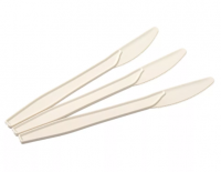 Нож столовый из кукурузного крахмала 190мм ECO Knife white 