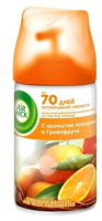 Освежитель воздуха AIR WICK "Апельсин и грейпфрут" сменный баллон 250мл 
