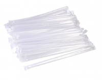 Трубочки коктейльные В ПЛЕНКЕ 8х240мм "MILK" прозрачные прямые 250шт (Фарт)