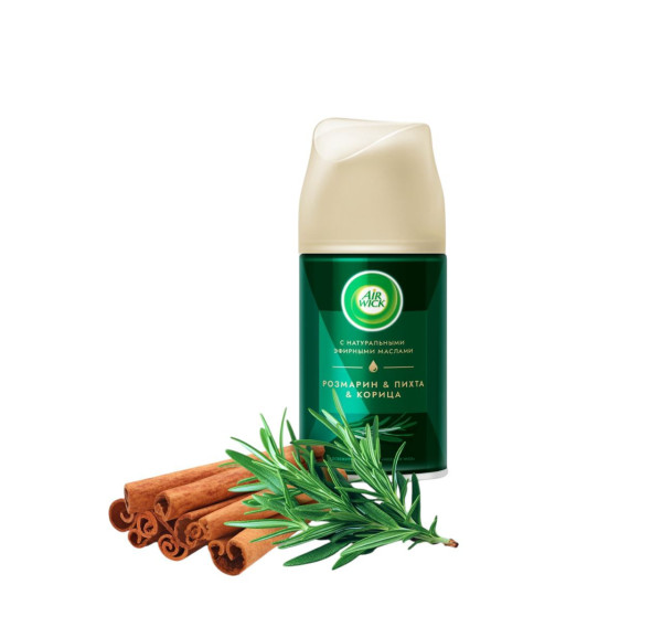 Освежитель воздуха AIR WICK "Noel" (розмарин, пихта, корица) сменный баллон 250мл