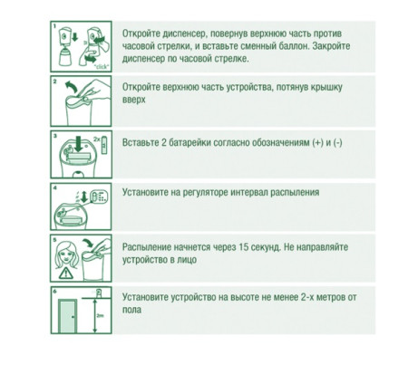 Комплект освежитель воздуха AIR WICK + распылитель "Дикий Гранат"